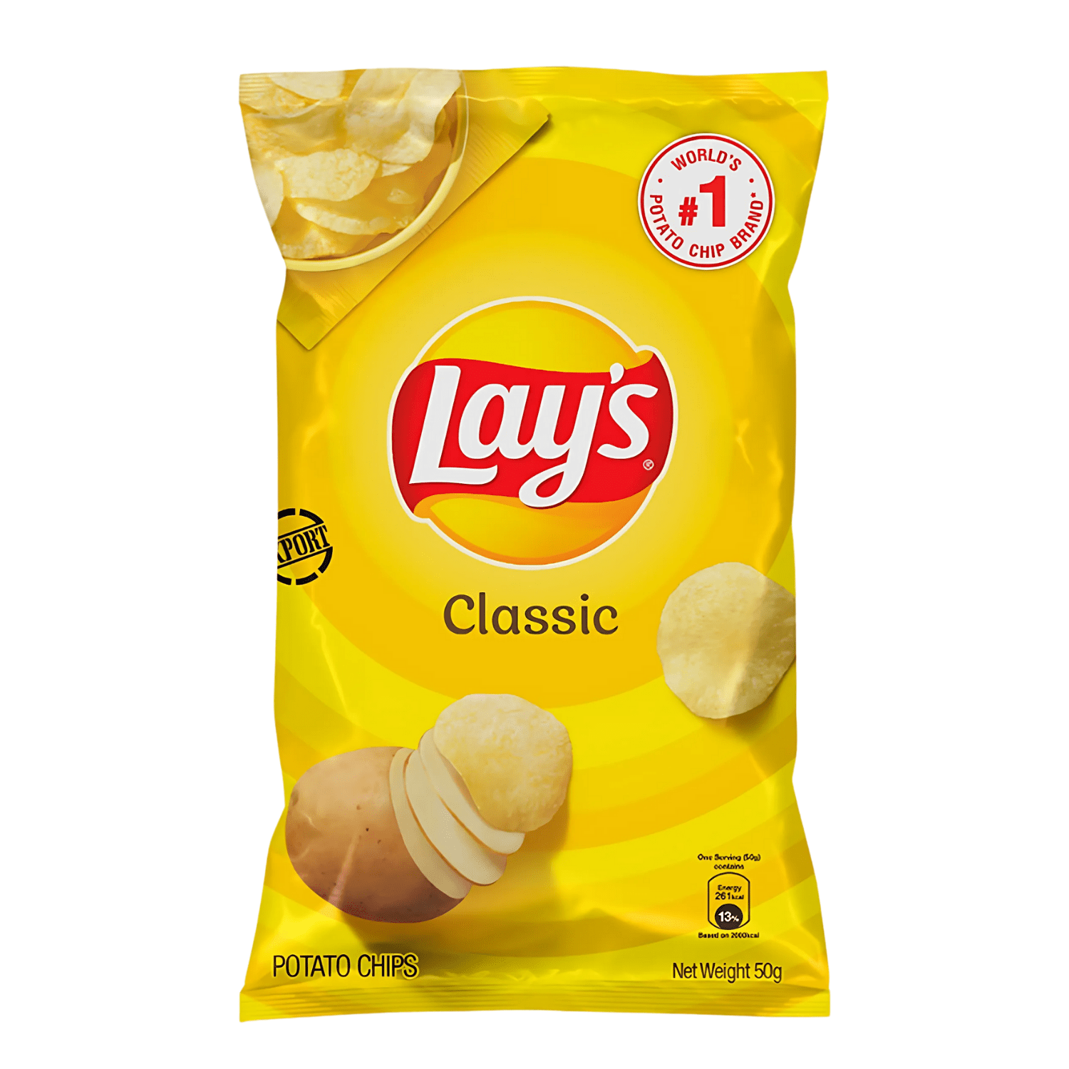 [SINGLE BUNDLE] LAY'S Classic 50G X 6 (PACKETS) - ABSOLUTE MART[SINGLE BUNDLE] LAY'S Classic 50G X 6 (PACKETS)Potato Chips