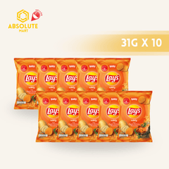 [SINGLE BUNDLE] LAY'S Fried Chicken 31G X 10 (PACKETS) - ABSOLUTE MART[SINGLE BUNDLE] LAY'S Fried Chicken 31G X 10 (PACKETS)Potato Chips