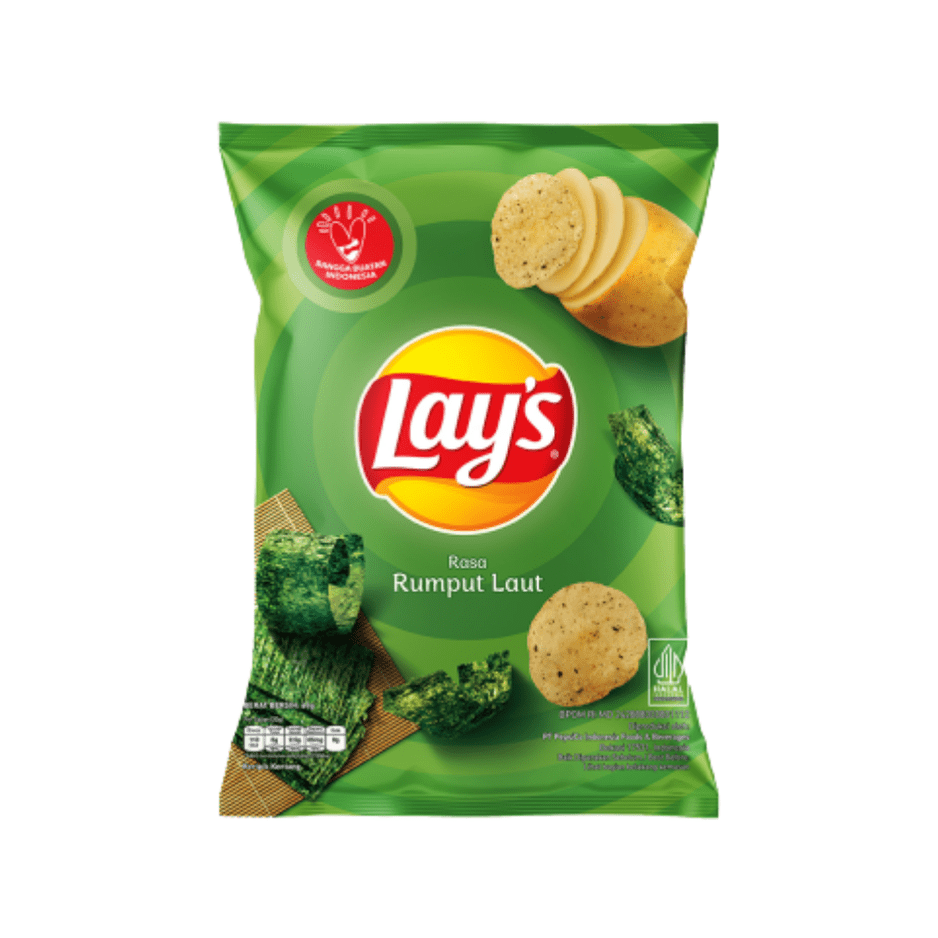 [SINGLE BUNDLE] LAY'S Nori Seaweed 45G X 6 (PACKETS) - ABSOLUTE MART[SINGLE BUNDLE] LAY'S Nori Seaweed 45G X 6 (PACKETS)Potato Chips