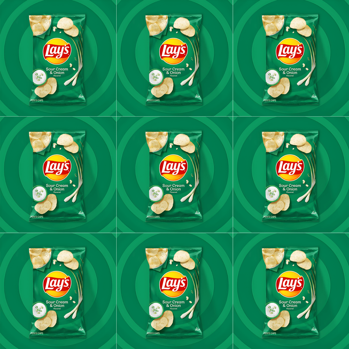 [SINGLE BUNDLE] LAY'S Sour Cream & Onion 50G X 6 (PACKETS) - ABSOLUTE MART[SINGLE BUNDLE] LAY'S Sour Cream & Onion 50G X 6 (PACKETS)Potato Chips