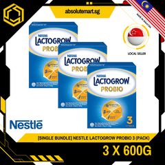 [SINGLE BUNDLE] NESTLE Lactogrow Probio 3 600G X 3 (PACKETS) - ABSOLUTE MART[SINGLE BUNDLE] NESTLE Lactogrow Probio 3 600G X 3 (PACKETS)