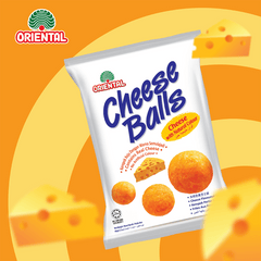 [SINGLE BUNDLE] ORIENTAL Cheese Balls 10 X 60G (PACKETS) - ABSOLUTE MART[SINGLE BUNDLE] ORIENTAL Cheese Balls 10 X 60G (PACKETS)Puffed Snacks