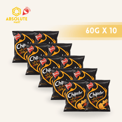 [SINGLE BUNDLE] TWISTIES Chipster Flaming BBQ 60G X 10 X 1 (PACKETS) - ABSOLUTE MART[SINGLE BUNDLE] TWISTIES Chipster Flaming BBQ 60G X 10 X 1 (PACKETS)Corn Chips