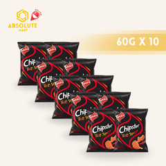 [SINGLE BUNDLE] TWISTIES Chipster Hot & Spicy 60G X 10 X 1 (PACKETS) - ABSOLUTE MART[SINGLE BUNDLE] TWISTIES Chipster Hot & Spicy 60G X 10 X 1 (PACKETS)Corn Chips