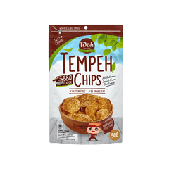 [SINGLE BUNDLE] WOH Tempeh Chips BBQ 50G X 6 (PACKET) - ABSOLUTE MART[SINGLE BUNDLE] WOH Tempeh Chips BBQ 50G X 6 (PACKET)Puffed Snacks