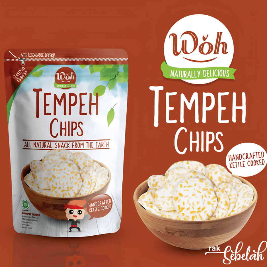 [SINGLE BUNDLE] WOH Tempeh Chips Original 100G X 5 (PACKET) - ABSOLUTE MART[SINGLE BUNDLE] WOH Tempeh Chips Original 100G X 5 (PACKET)Puffed Snacks