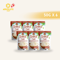 [SINGLE BUNDLE] WOH Tempeh Chips Original 50G X 6 (PACKET) - ABSOLUTE MART[SINGLE BUNDLE] WOH Tempeh Chips Original 50G X 6 (PACKET)Puffed Snacks
