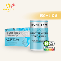 [SINGLE PACK] FEVER TREE Light Mediterranean Tonic 150ML X 8 (CAN) - ABSOLUTE MART[SINGLE PACK] FEVER TREE Light Mediterranean Tonic 150ML X 8 (CAN)Tonic & Mixers