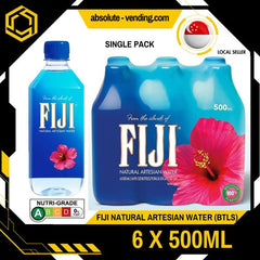 [SINGLE PACK] FIJI Artesian Water 500ML X 6 (BOTTLE) - ABSOLUTE MART[SINGLE PACK] FIJI Artesian Water 500ML X 6 (BOTTLE)