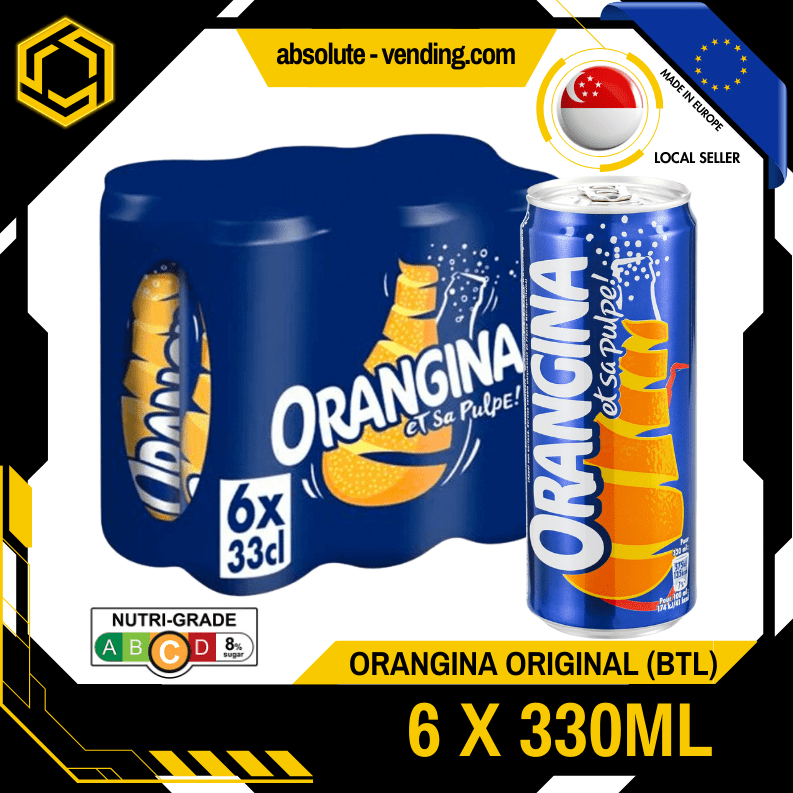 [SINGLE PACK] ORANGINA 330ML X 6 (CAN) - ABSOLUTE MART[SINGLE PACK] ORANGINA 330ML X 6 (CAN)
