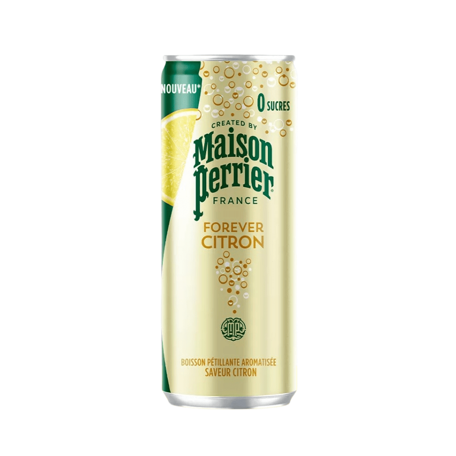 [SINGLE PACK] PERRIER Maison Lemon Sparkling Mineral Water 330ML X 6 (CANS) - ABSOLUTE MART[SINGLE PACK] PERRIER Maison Lemon Sparkling Mineral Water 330ML X 6 (CANS)Flavoured Sparkling Drinks