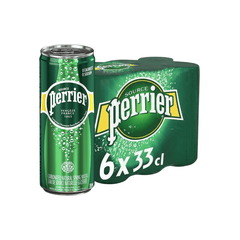 [SINGLE PACK] PERRIER Original Sparkling Mineral Water 330ML X 6 (CAN) - ABSOLUTE MART[SINGLE PACK] PERRIER Original Sparkling Mineral Water 330ML X 6 (CAN)Sparkling Water