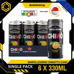 [SINGLE PACK] SAN PELLEGRINO Chinotto Sparkling Beverage 330ML X 6 (CAN) - ABSOLUTE MART[SINGLE PACK] SAN PELLEGRINO Chinotto Sparkling Beverage 330ML X 6 (CAN)