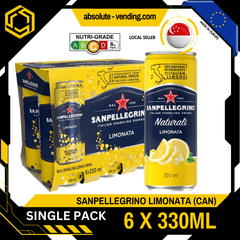 [SINGLE PACK] SAN PELLEGRINO Limonata Sparkling Beverage 330ML X 6 (CAN) - ABSOLUTE MART[SINGLE PACK] SAN PELLEGRINO Limonata Sparkling Beverage 330ML X 6 (CAN)