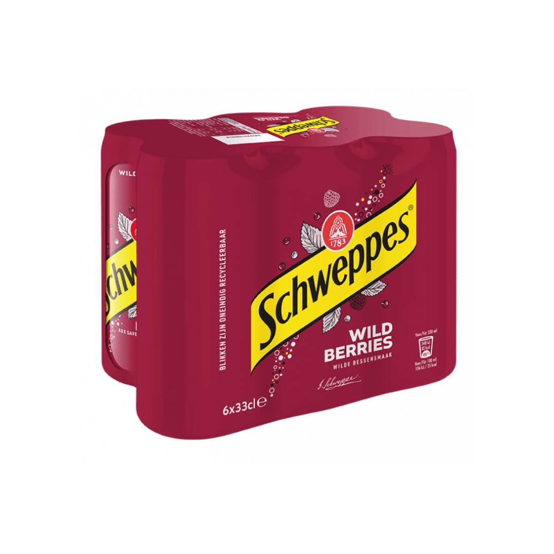 [SINGLE PACK] SCHWEPPES Wild Berries 330ML X 6 (CAN) - ABSOLUTE MART[SINGLE PACK] SCHWEPPES Wild Berries 330ML X 6 (CAN)Cola & Classic Sodas