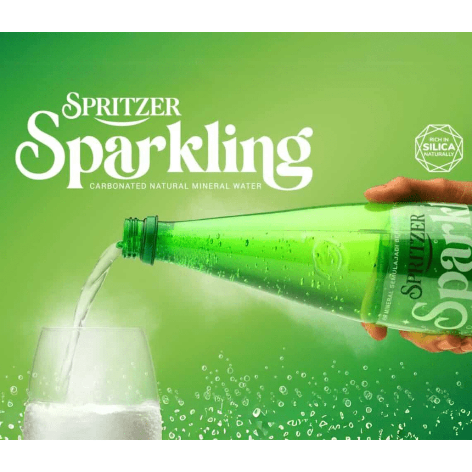 [SINGLE PACK] SPRITZER Sparkling Lemon Mineral Water 400ML X 6 (BOTTLE) - ABSOLUTE MART[SINGLE PACK] SPRITZER Sparkling Lemon Mineral Water 400ML X 6 (BOTTLE)Flavoured Sparkling Drinks