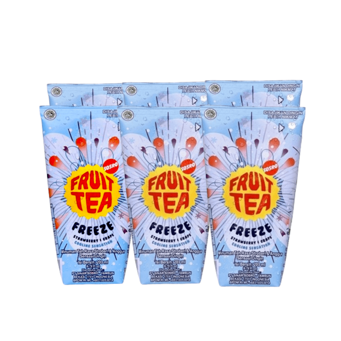 SOSRO Slushy Freeze Fruit Tea 200ML X 24 (TETRA) - ABSOLUTE MARTSOSRO Slushy Freeze Fruit Tea 200ML X 24 (TETRA)Flavoured & Milk Tea