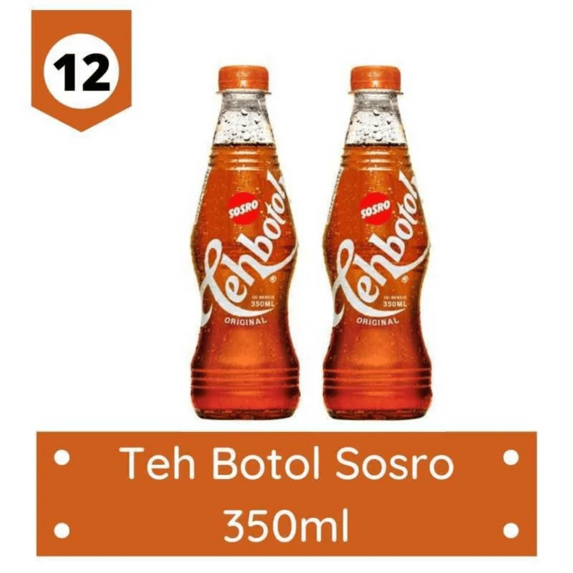 SOSRO Teh Botol Less Sugar 350ML X 12 (BOTTLE) - ABSOLUTE MARTSOSRO Teh Botol Less Sugar 350ML X 12 (BOTTLE)Flavoured & Milk Tea