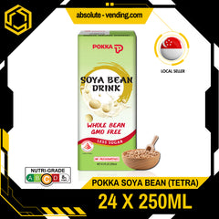 POKKA Soya Bean 250ML X 24 (TETRA)
