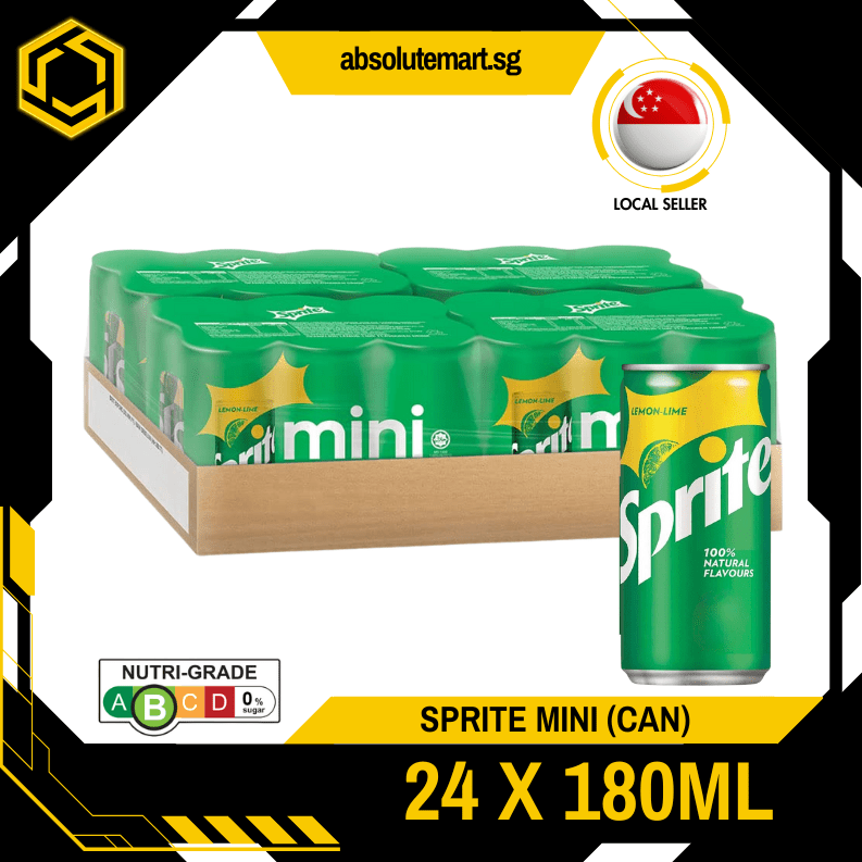 SPRITE MINI 180ML X 24 (CAN) - ABSOLUTE MARTSPRITE MINI 180ML X 24 (CAN)