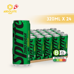 SPRITE Zero 320ML X 24 (CAN) - ABSOLUTE MARTSPRITE Zero 320ML X 24 (CAN)Cola & Classic Sodas
