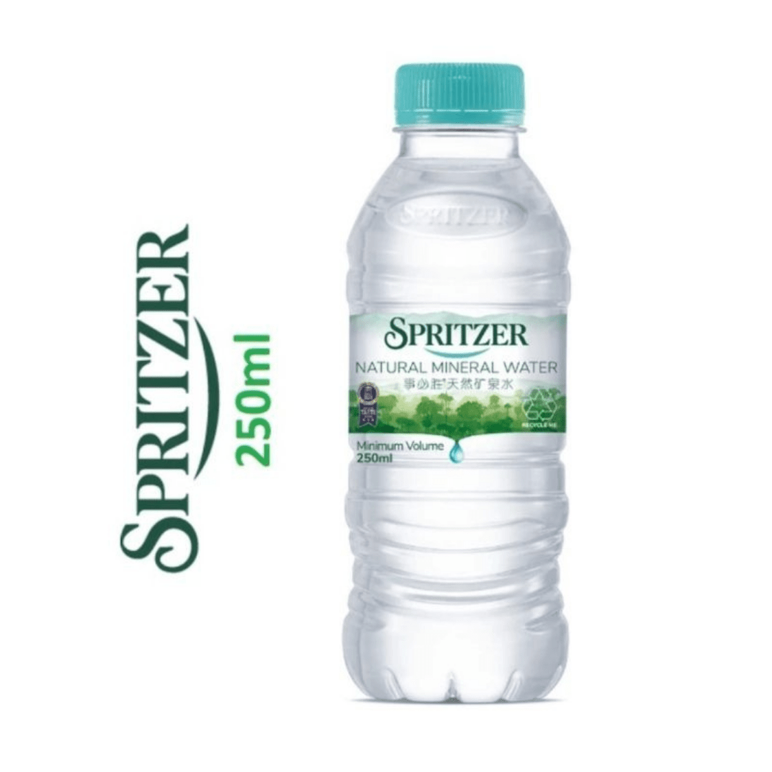 SPRITZER Natural Mineral Water 250ML X 24 (BOTTLE) - ABSOLUTE MARTSPRITZER Natural Mineral Water 250ML X 24 (BOTTLE)Still Water
