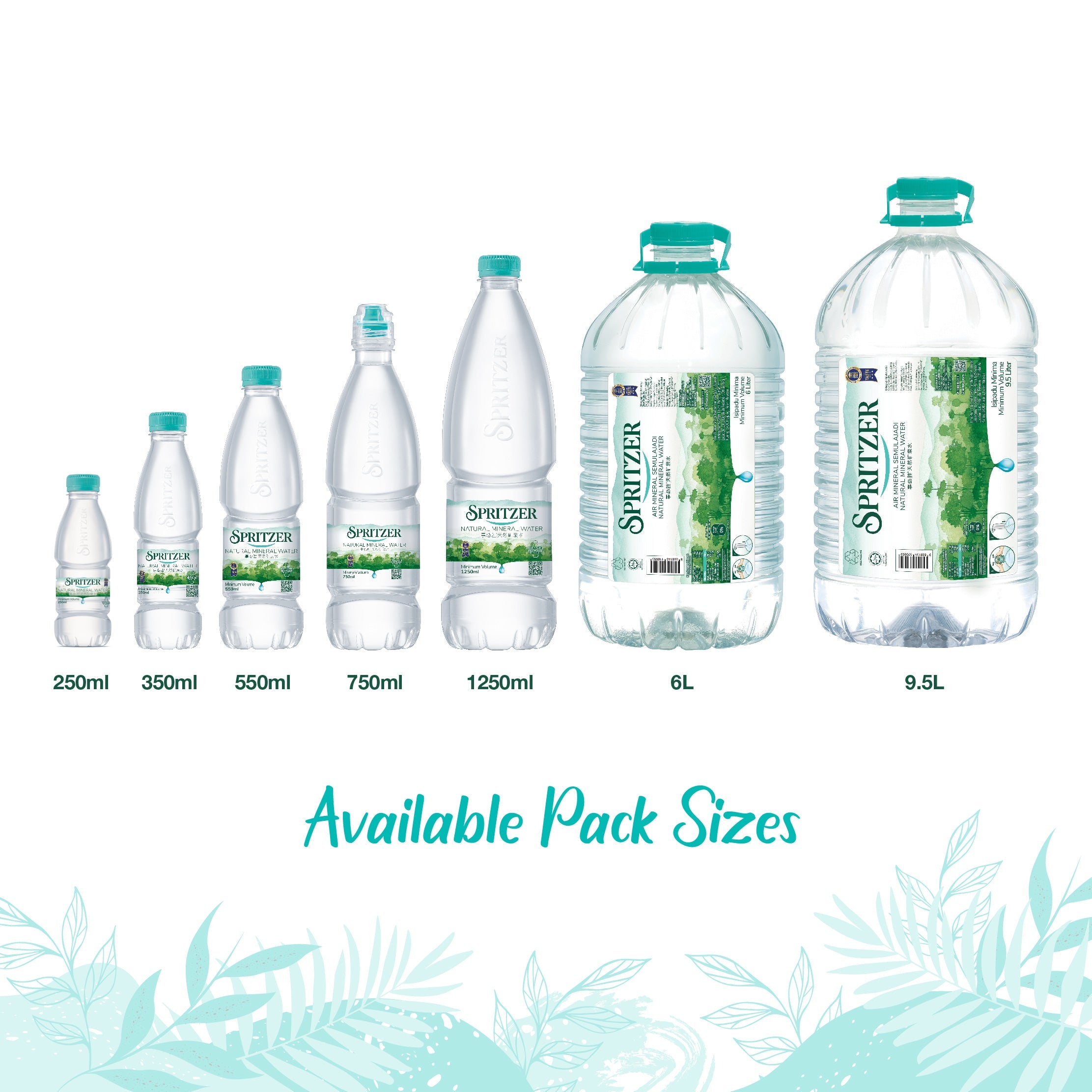 SPRITZER Natural Mineral Water 350ML X 24 (BOTTLE) - ABSOLUTE MARTSPRITZER Natural Mineral Water 350ML X 24 (BOTTLE)