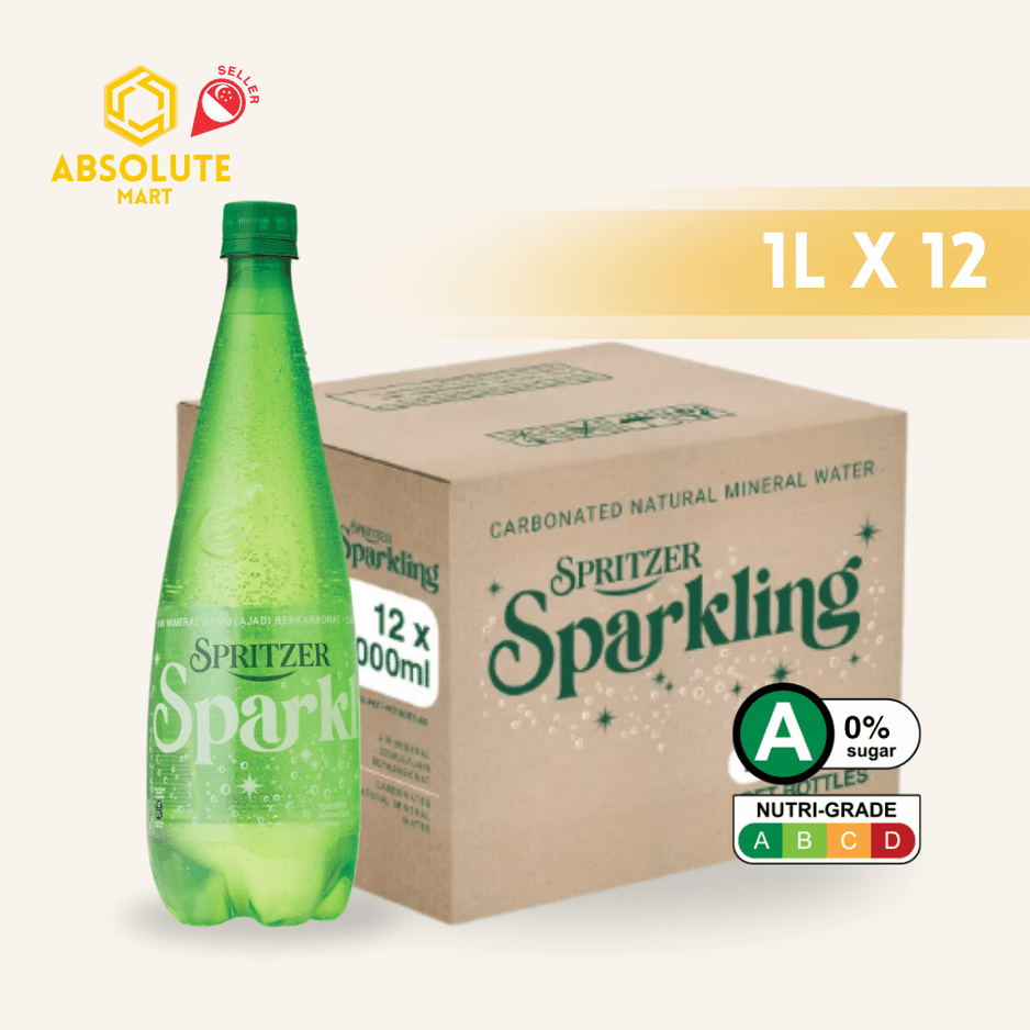 SPRITZER Sparkling Mineral Water 1L X 12 (BOTTLE) - ABSOLUTE MARTSPRITZER Sparkling Mineral Water 1L X 12 (BOTTLE)Sparkling Water