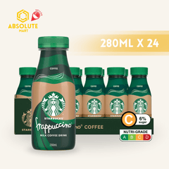 STARBUCKS Frappuccino Coffee 280ML X 12 (BOTTLE) - ABSOLUTE MARTSTARBUCKS Frappuccino Coffee 280ML X 12 (BOTTLE)Ready To Drink Coffee