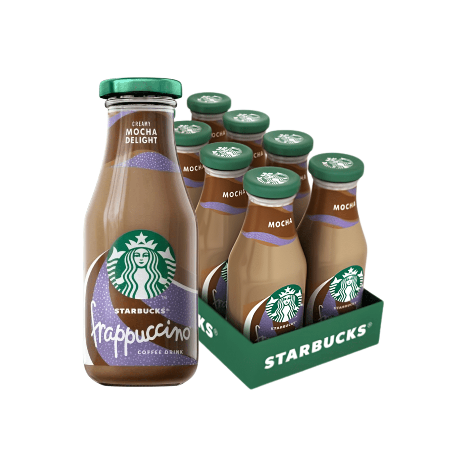 STARBUCKS Frappuccino Mocha 250ML X 8 (GLASS) - ABSOLUTE MARTSTARBUCKS Frappuccino Mocha 250ML X 8 (GLASS)Ready To Drink Coffee
