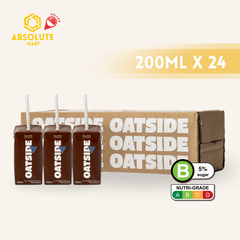 [STRAW] OATSIDE Chocolate 200ML X 24 (TETRA) - ABSOLUTE MART[STRAW] OATSIDE Chocolate 200ML X 24 (TETRA)Chocolate Milk