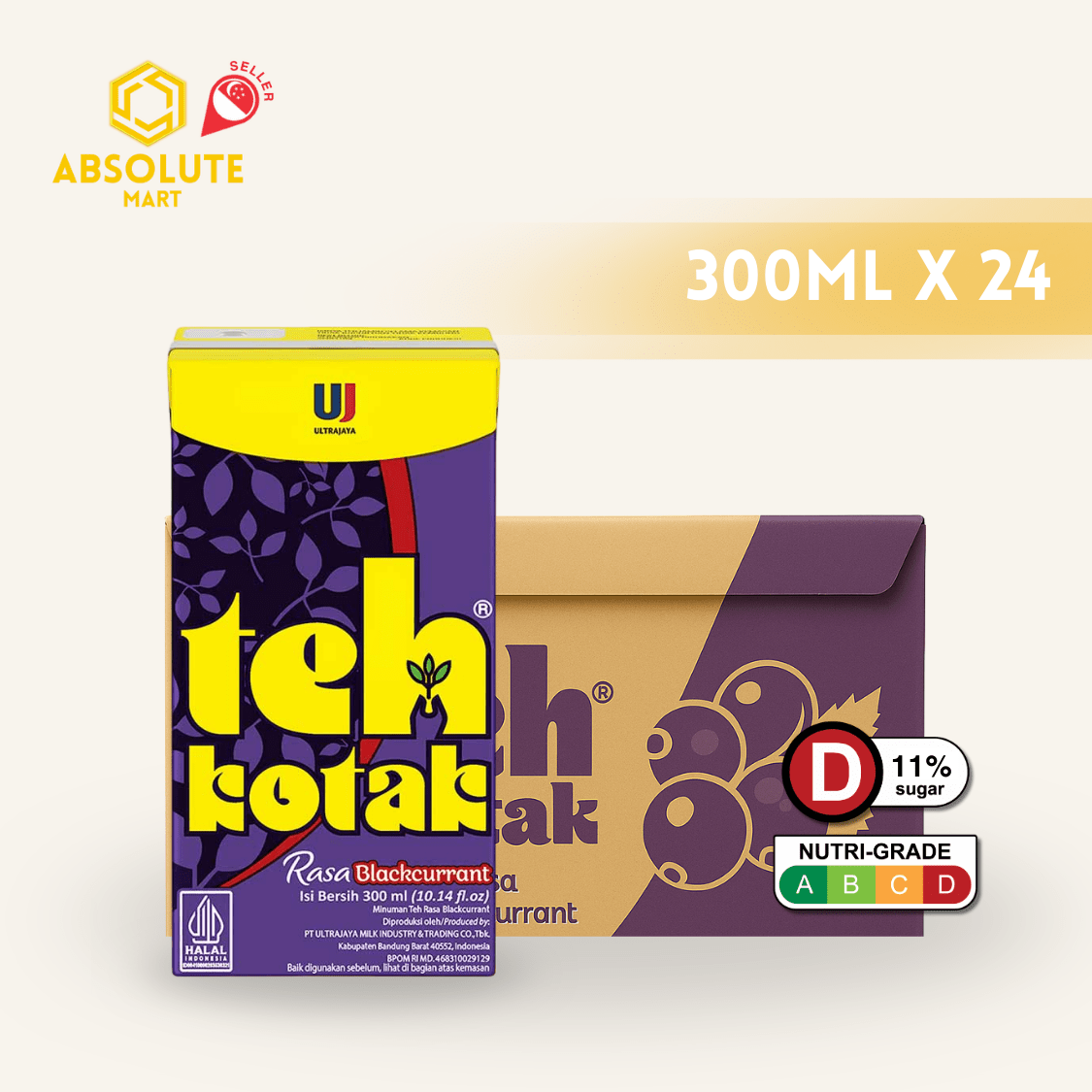 TEH KOTAK Blackcurrant Tea 300ML X 24 (TETRA) - ABSOLUTE MARTTEH KOTAK Blackcurrant Tea 300ML X 24 (TETRA)Flavoured & Milk Tea