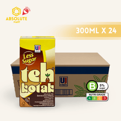 TEH KOTAK Jasmine Green Tea Less Sugar 300ML X 24 (TETRA - ABSOLUTE MARTTEH KOTAK Jasmine Green Tea Less Sugar 300ML X 24 (TETRAFlavoured & Milk Tea