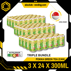 [TRIPLE BUNDLE] POKKA Jasmine Green Tea (CAN) 300ML X 24 X 3 - ABSOLUTE MART[TRIPLE BUNDLE] POKKA Jasmine Green Tea (CAN) 300ML X 24 X 3