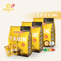 [TRIPLE PACK] AIK CHEONG Teh Halia 4 - IN - 1 3 X 12 X 38G (SACHET) - ABSOLUTE MART[TRIPLE PACK] AIK CHEONG Teh Halia 4 - IN - 1 3 X 12 X 38G (SACHET)Instant Coffees & Coffee Granules