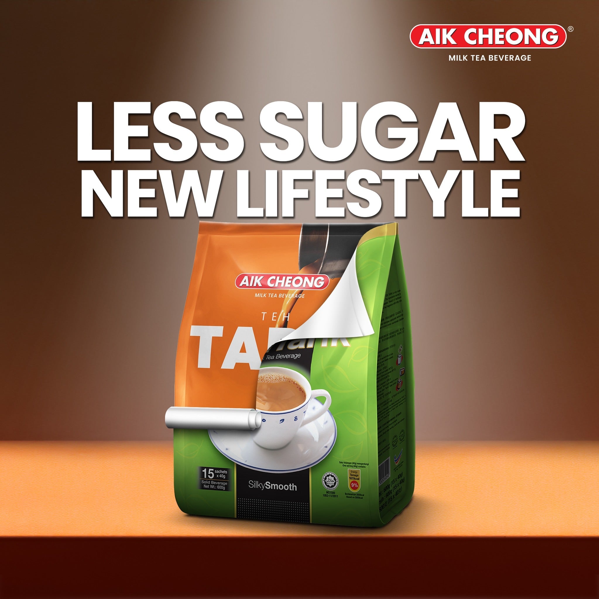 [TRIPLE PACK] AIK CHEONG Teh Tarik Classic 3 - IN - 1 3 X 12 X 38G (SACHET) - ABSOLUTE MART[TRIPLE PACK] AIK CHEONG Teh Tarik Classic 3 - IN - 1 3 X 12 X 38G (SACHET)