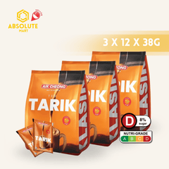 [TRIPLE PACK] AIK CHEONG Teh Tarik Classic 3 - IN - 1 3 X 12 X 38G (SACHET) - ABSOLUTE MART[TRIPLE PACK] AIK CHEONG Teh Tarik Classic 3 - IN - 1 3 X 12 X 38G (SACHET)Instant Coffees & Coffee Granules