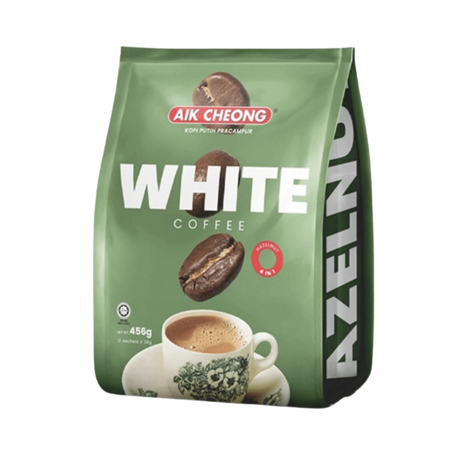 [TRIPLE PACK] AIK CHEONG White Coffee 4 - IN - 1 Hazelnut 3 X 12 X 38G (SACHET) - ABSOLUTE MART[TRIPLE PACK] AIK CHEONG White Coffee 4 - IN - 1 Hazelnut 3 X 12 X 38G (SACHET)Instant Coffees & Coffee Granules