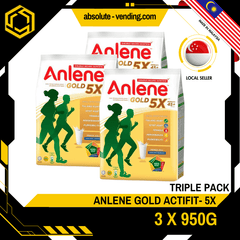 [TRIPLE PACK] ANLENE Gold 5X Actifit 950G X 3 (PACKETS) - ABSOLUTE MART[TRIPLE PACK] ANLENE Gold 5X Actifit 950G X 3 (PACKETS)