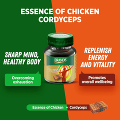 [TRIPLE PACK] BRAND'S Essence of Chicken Cordyceps 70ML X 18 (BOTTLE) - ABSOLUTE MART[TRIPLE PACK] BRAND'S Essence of Chicken Cordyceps 70ML X 18 (BOTTLE)Brands Essence