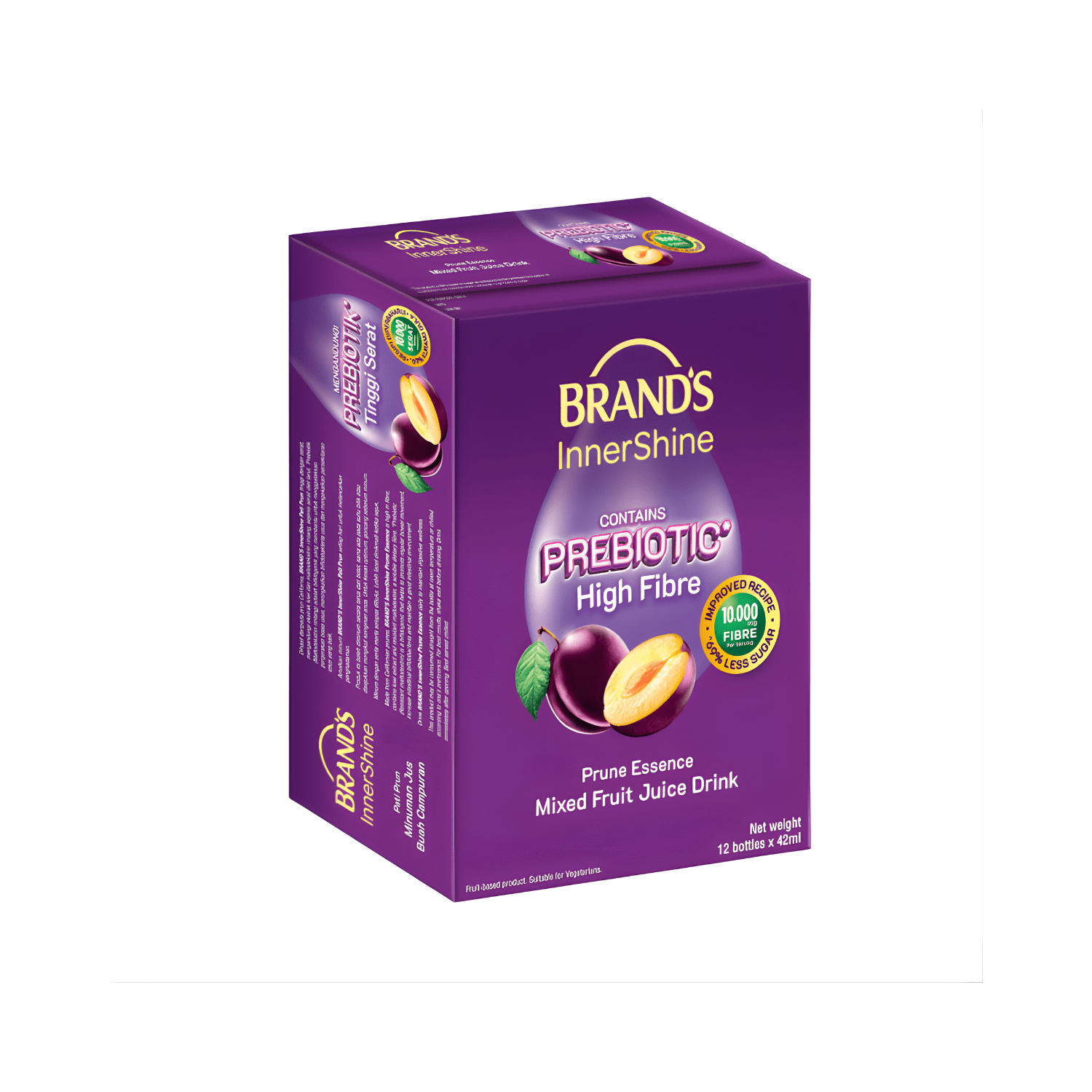 [TRIPLE PACK] BRAND'S Innershine Prune Essence with Vit E12 42ML X 6 X 3 Pack (GLASS) - ABSOLUTE MART[TRIPLE PACK] BRAND'S Innershine Prune Essence with Vit E12 42ML X 6 X 3 Pack (GLASS)Brands Essence