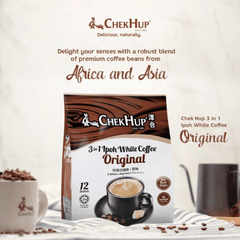 [TRIPLE PACK] CHEK HUP Ipoh White Coffee Original 3 - IN - 1 3 X 12 X 40G (SACHET) - ABSOLUTE MART[TRIPLE PACK] CHEK HUP Ipoh White Coffee Original 3 - IN - 1 3 X 12 X 40G (SACHET)Instant Coffees & Coffee Granules