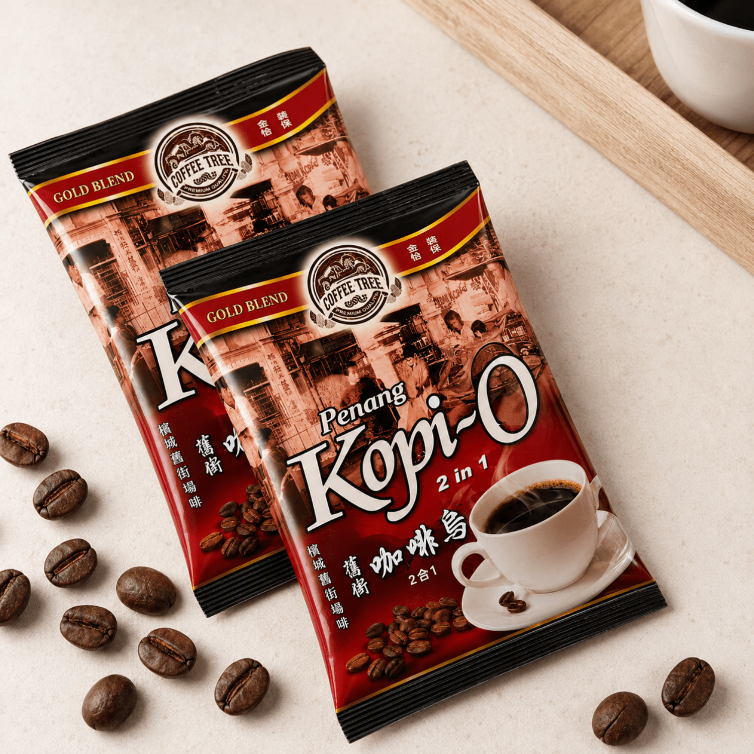 [TRIPLE PACK] COFFEE TREE Kopi O 2-IN-1 30G X 20S X 3 (SACHET) - ABSOLUTE MART[TRIPLE PACK] COFFEE TREE Kopi O 2-IN-1 30G X 20S X 3 (SACHET)Instant Coffees & Coffee Granules