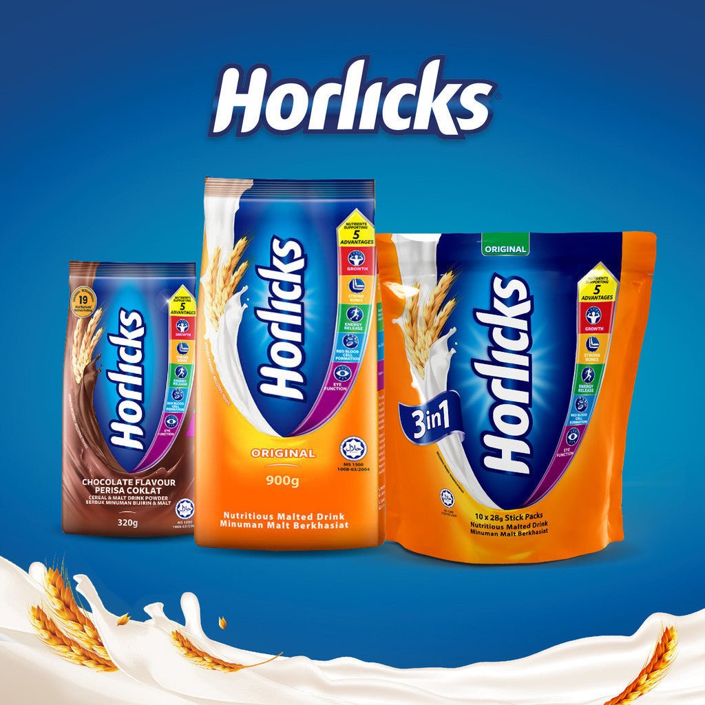 [TRIPLE PACK] HORLICKS Original Refill Pack 900G X 3 (PACKETS) - ABSOLUTE MART[TRIPLE PACK] HORLICKS Original Refill Pack 900G X 3 (PACKETS)