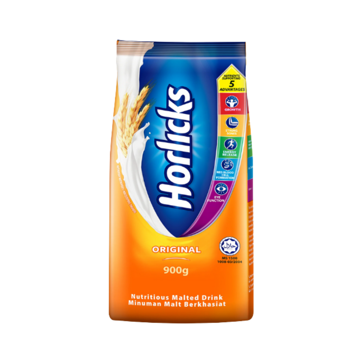 [TRIPLE PACK] HORLICKS Original Refill Pack 900G X 3 (PACKETS) - ABSOLUTE MART[TRIPLE PACK] HORLICKS Original Refill Pack 900G X 3 (PACKETS)Malt Drinks