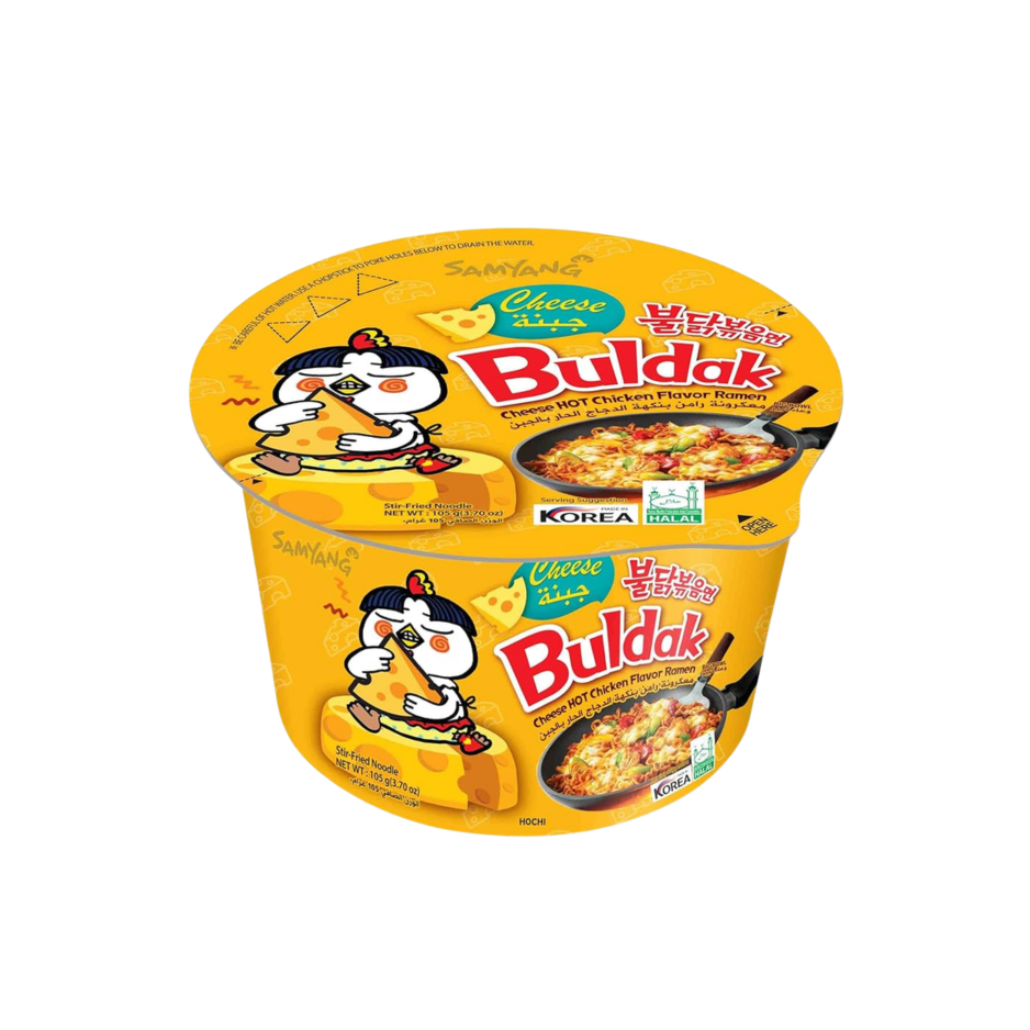 [TRIPLE PACK] SAMYANG Hot Cheese Ramen 105G X 3 (BOWL) - ABSOLUTE MART[TRIPLE PACK] SAMYANG Hot Cheese Ramen 105G X 3 (BOWL)Instant Noodles