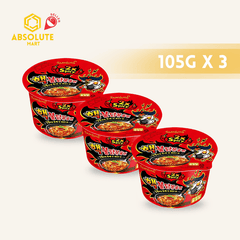 [TRIPLE PACK] SAMYANG Hot Double Spicy Chicken Ramen 105G X 3 (BOWL) - ABSOLUTE MART[TRIPLE PACK] SAMYANG Hot Double Spicy Chicken Ramen 105G X 3 (BOWL)Instant Noodles