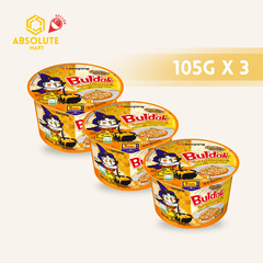 [TRIPLE PACK] SAMYANG Hot Quattro Cheese Chicken Ramen 105G X 3 (BOWL) - ABSOLUTE MART[TRIPLE PACK] SAMYANG Hot Quattro Cheese Chicken Ramen 105G X 3 (BOWL)Instant Noodles