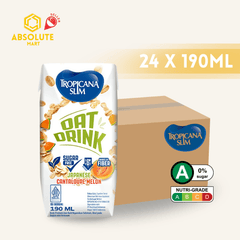 TROPICANA SLIM Oat Milk Japanese Cantaloupe Melon 190ML X 24 (TETRA) - ABSOLUTE MARTTROPICANA SLIM Oat Milk Japanese Cantaloupe Melon 190ML X 24 (TETRA)Dairy Milk