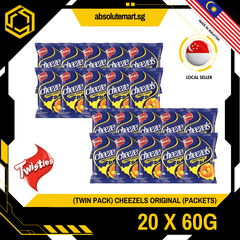 [TWIN BUNDLE] CHEEZELS Original 2 X 10 X 60G (PACKETS) - ABSOLUTE MART[TWIN BUNDLE] CHEEZELS Original 2 X 10 X 60G (PACKETS)